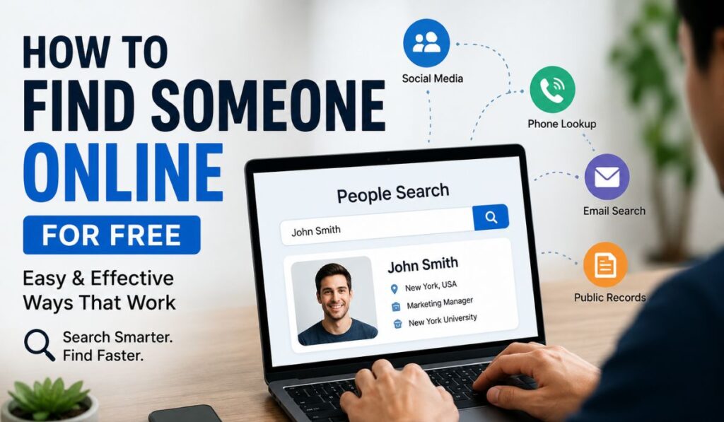 find someone online